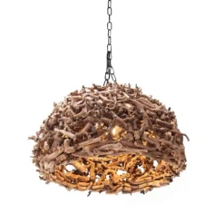 Kugelleuchte Wood 50 cm