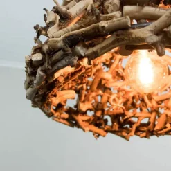 Kugelleuchte Wood 50 cm