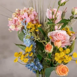 Kunstblumenstrauß Frühjahr | 70 cm