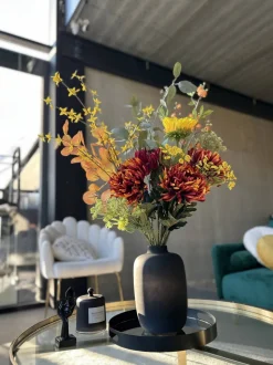 Kunstblumenstrauß Goldglanz | 80 cm