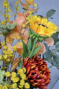 Kunstblumenstrauß Goldglanz | 80 cm