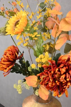 Kunstblumenstrauß Goldglanz | 80 cm