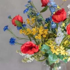 Kunstblumenstrauß Wildblumen | 80 cm