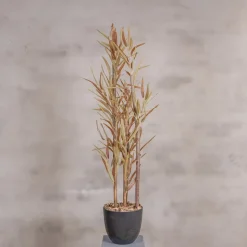 Kunstpflanze Eucalyptus | Rot/Grün | 120cm