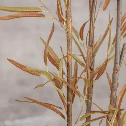 Kunstpflanze Eucalyptus | Rot/Grün | 120cm