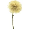 Löwenzahnblume künstlich | Creme-Braun | 45cm
