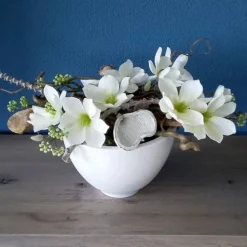 Magnolienzweig | Weiß | 40cm