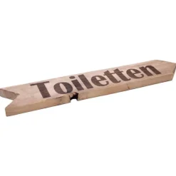 Pfeil aus Holz–Personalisiertes Symbol/Text – 55cm
