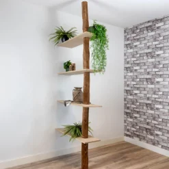 Raumteiler-Regal Alrik | Oak | 250 cm