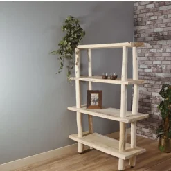 Raumteiler-Regal Odin | Old Natural/Schwarz | 160 cm