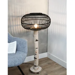 Stehlampe | Birkenstamm | 70 cm