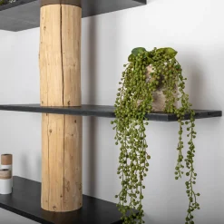 Stellen Sie Ihr Baumstamm-Wandregal Einar selbst zusammen | 250 cm