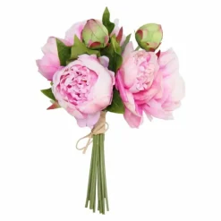 Strauß mit Pfingstrosen | Rosa | 30cm