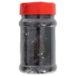 Streudose Glitter grobkörnig schwarz