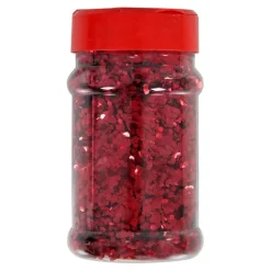Streudose Glitter Rot grob