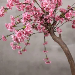 Tischdeko-Blütenbaum Isolde | Leuchtend rosa | 120 cm