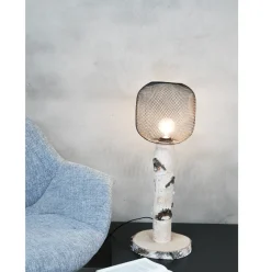 Tischlampe | Birkenstamm | 35 cm