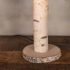 Tischlampe | Birkenstamm | 35 cm
