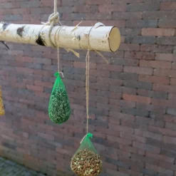 Vogelschaukel | Birkenstamm | 100 cm