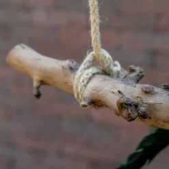 Vogelschaukel | sandgestrahlter Birnenzweig | 120 cm