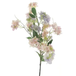 Waldhortensien-Seidenblume | Rosa-Violett | 90 cm