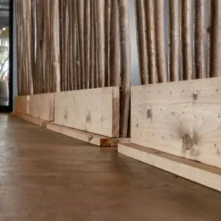 Weiden-Raumteiler Iben | Mit Naturbelassenem Fuß | H165cm