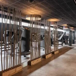 Weiden-Raumteiler Iben | Mit Naturbelassenem Fuß | H165cm