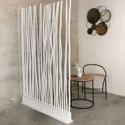 Weiden-Raumteiler Tavi | Weiß | H165cm