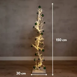 Weihnachts-Birnbäumchen | Weiß | 150 cm